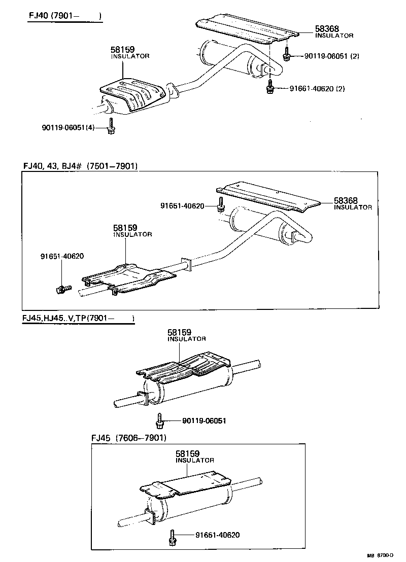 58371-90302 INSULATOR, MAIN MAFFLAR HEAT product image