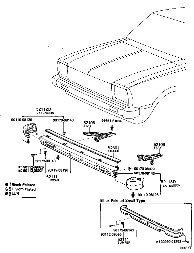 52018-19035 BUMPER ASSY, FRONT product image