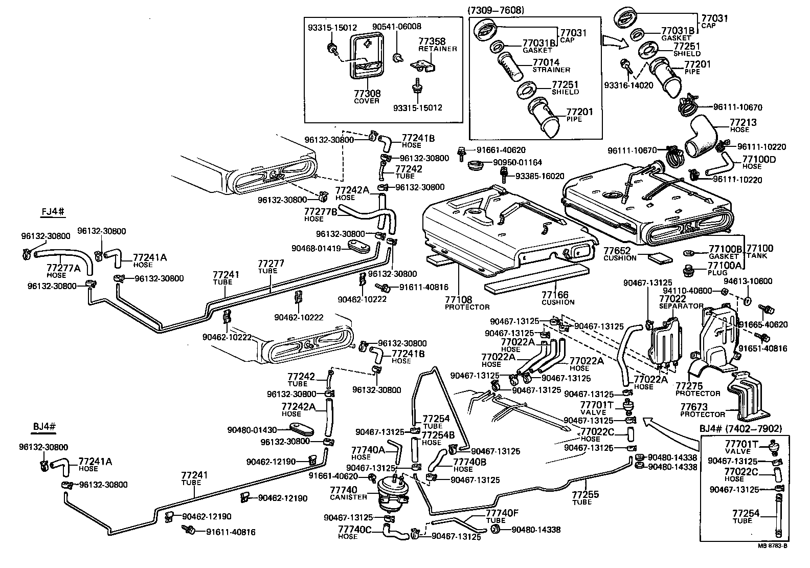 77181-90356 TUBE, FUEL EMISSION, NO.1 product image