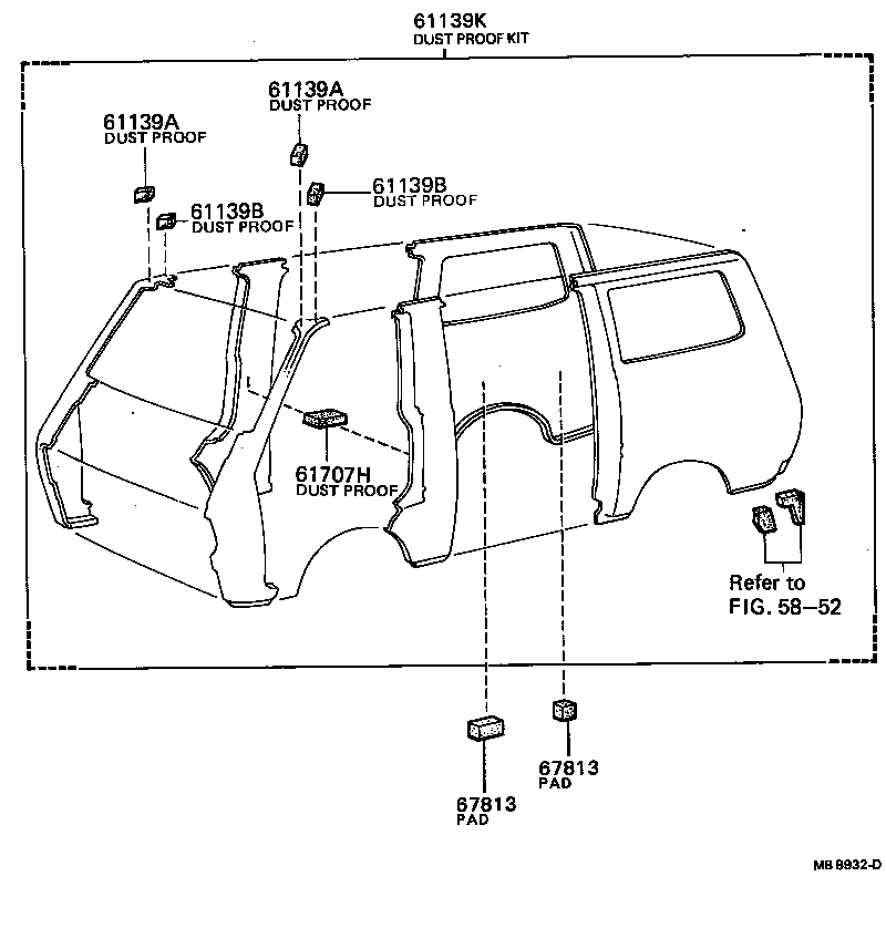 57144-87002 PANEL, ROCKER, REAR LH product image