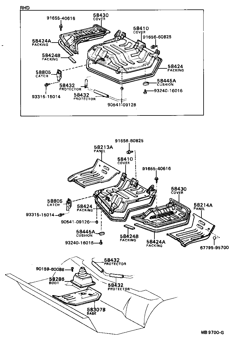53912-95400 APRON, FENDER SIDE, LH product image