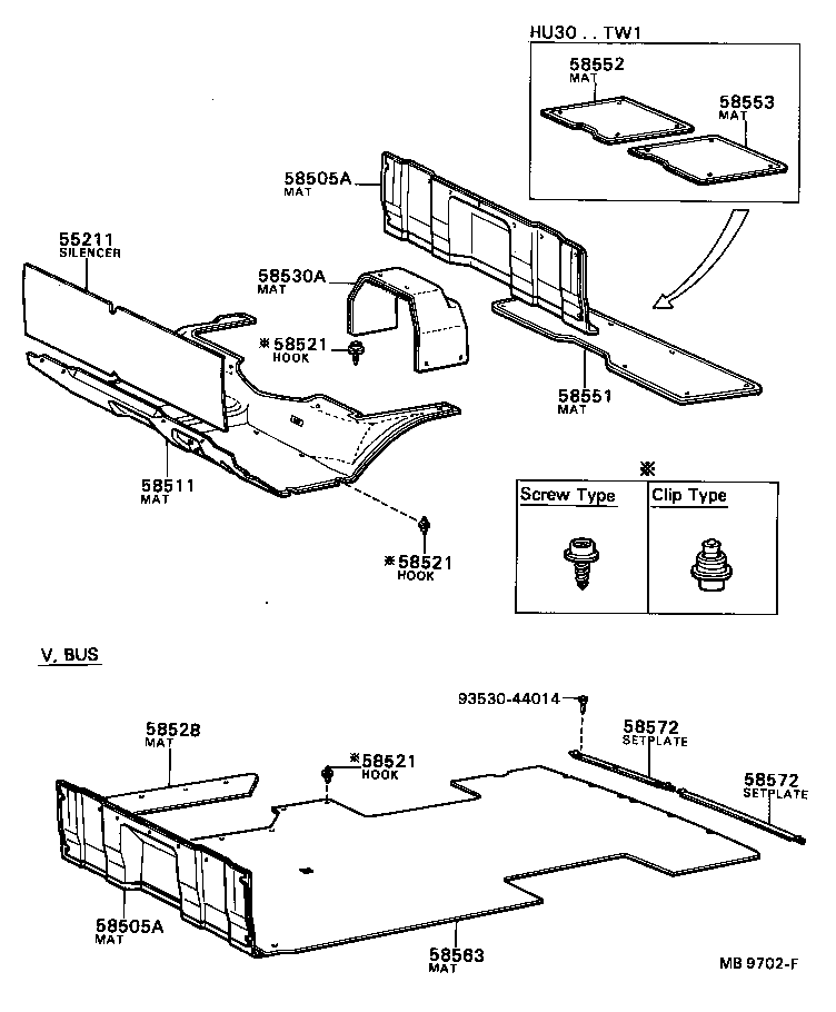 55211-95402 SILENCER, FRONT PANEL product image