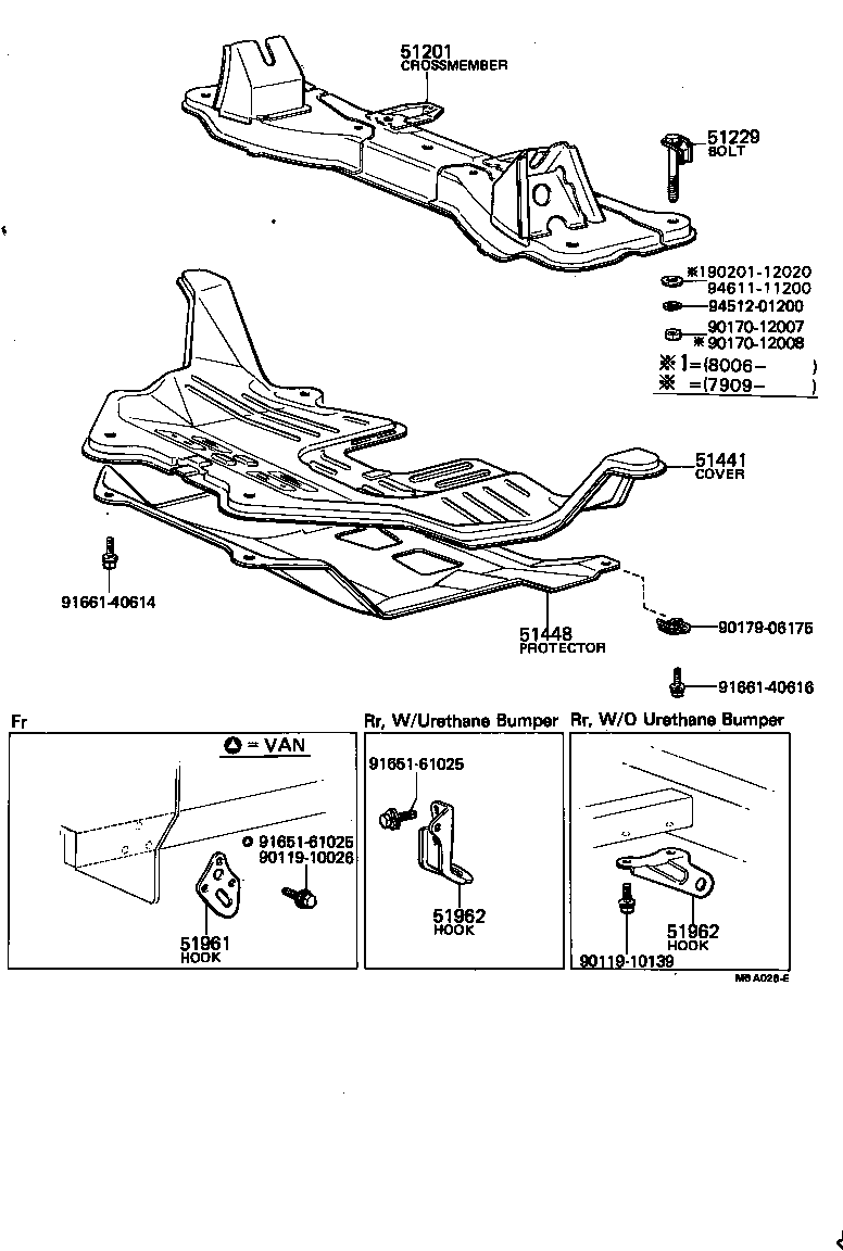 51405-13010 COVER, ENGINE UNDER, NO.1 product image