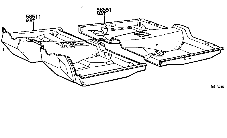 58401-13030 BOARD SUB-ASSY, DECK, NO.1 product image