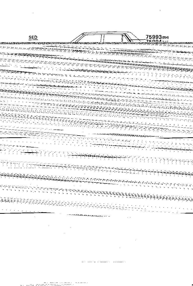 75986-12220 STRIPE, FRONT DOOR, LH product image