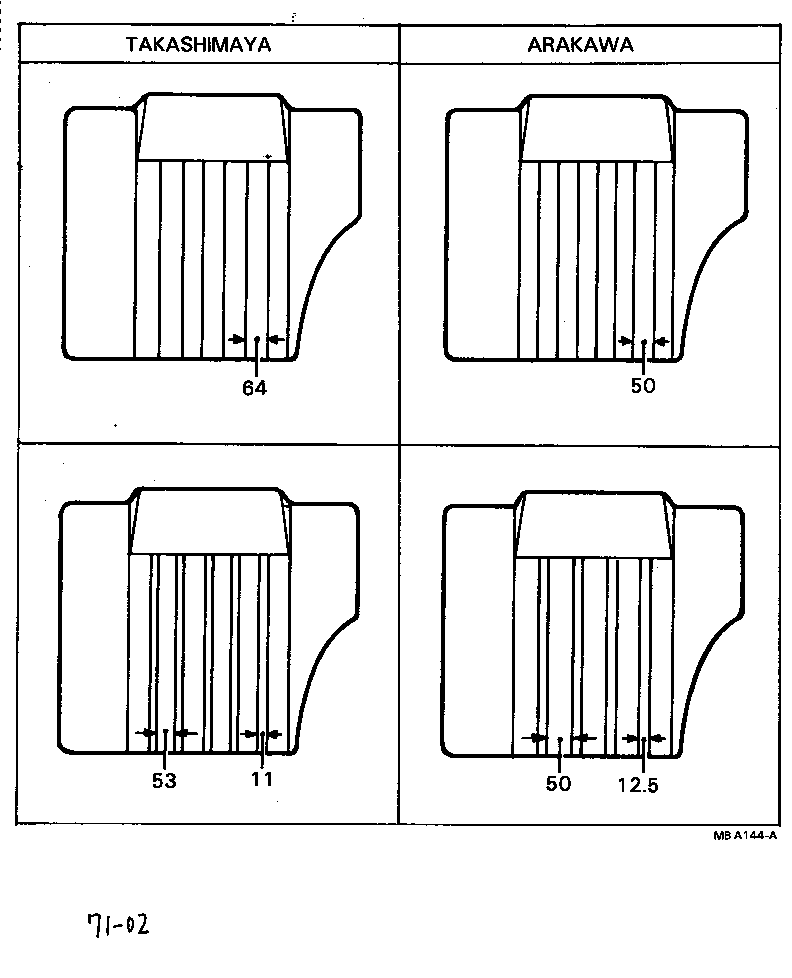 71201-13060 PANEL SUB-ASSY, REAR SEAT CUSHION product image