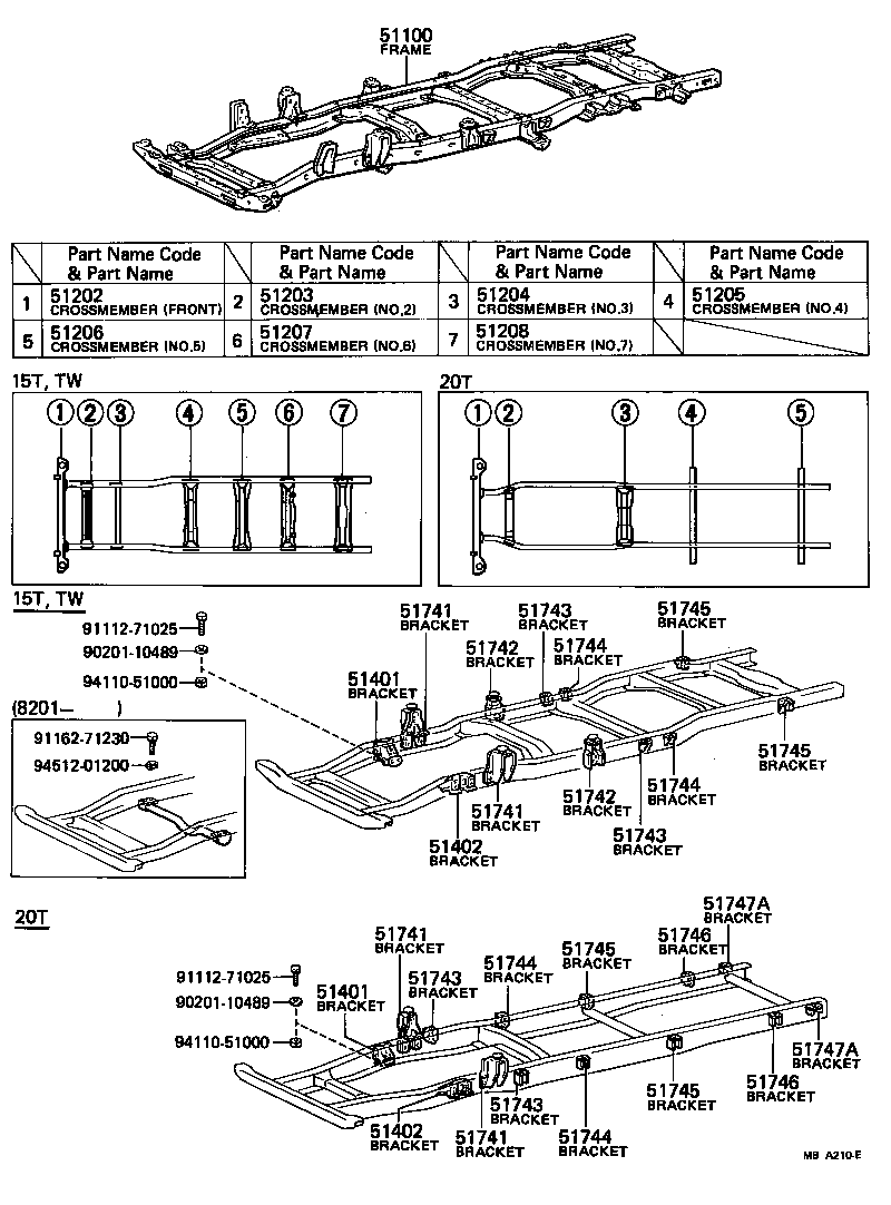 51401-25100 BRACKET SUB-ASSY, ENGINE FRONT MOUNTING, RH product image