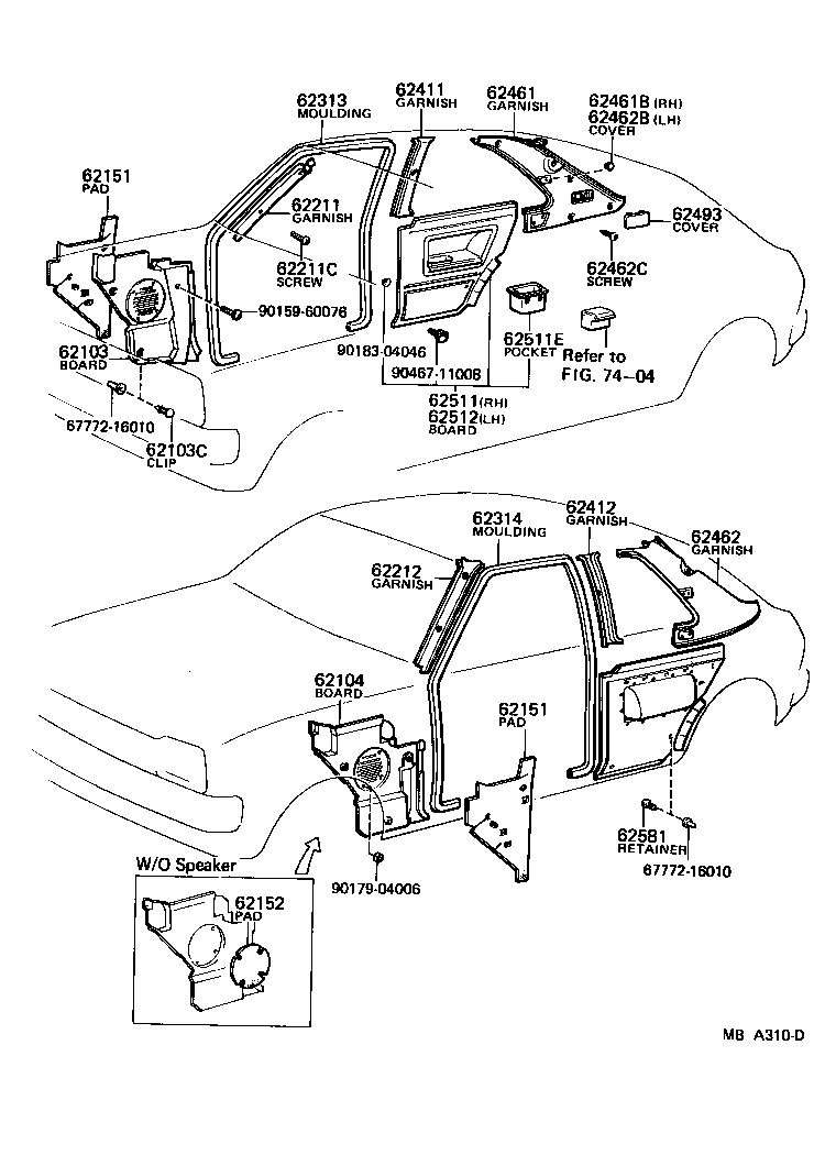 Thumbnail 2 for 62211-16010-08