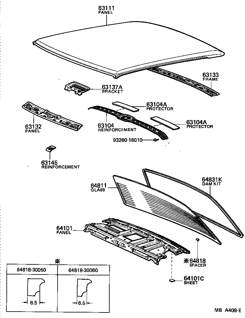 61824-30010 SHEET, SILENCER product image