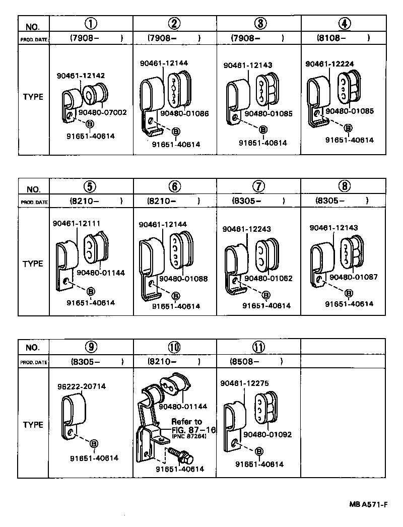 95332-06050 HOSE, FUEL(FOR FUEL EVAPORATIVE SEPARATOR) product image