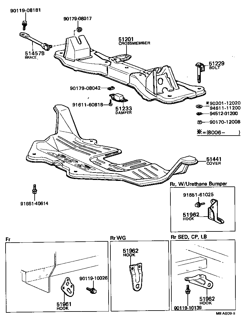 51405-12020 COVER, ENGINE UNDER, NO.1 product image