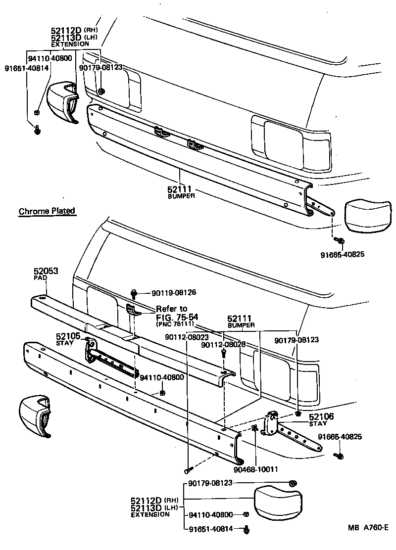 52041-95700 REINFORCEMENT SUB-ASSY, FRONT BUMPER, RH product image