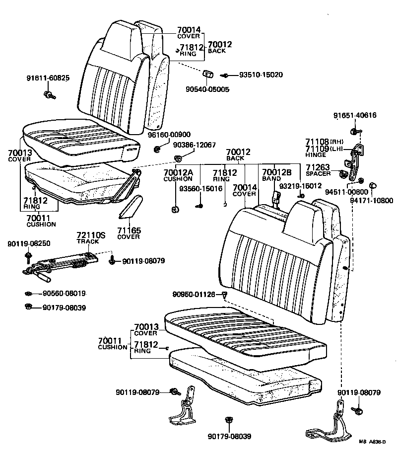 74716-95A01 SPRING, JACK HANDLE SUPPORT product image