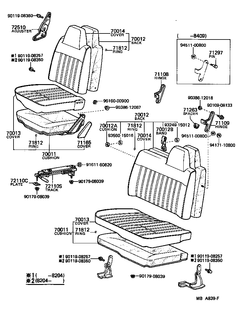 74716-95A01 SPRING, JACK HANDLE SUPPORT product image