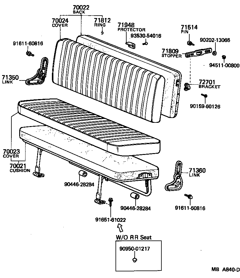74716-95A01 SPRING, JACK HANDLE SUPPORT product image