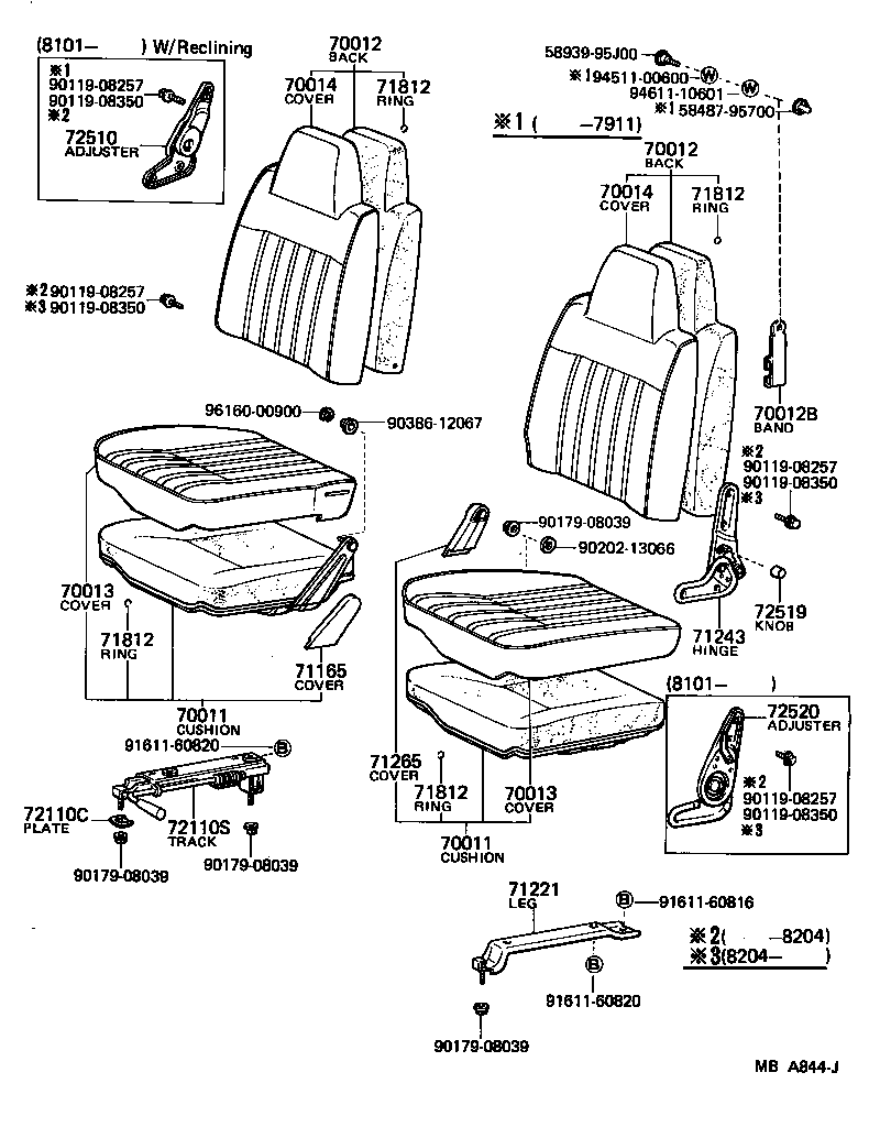 74716-95A01 SPRING, JACK HANDLE SUPPORT product image