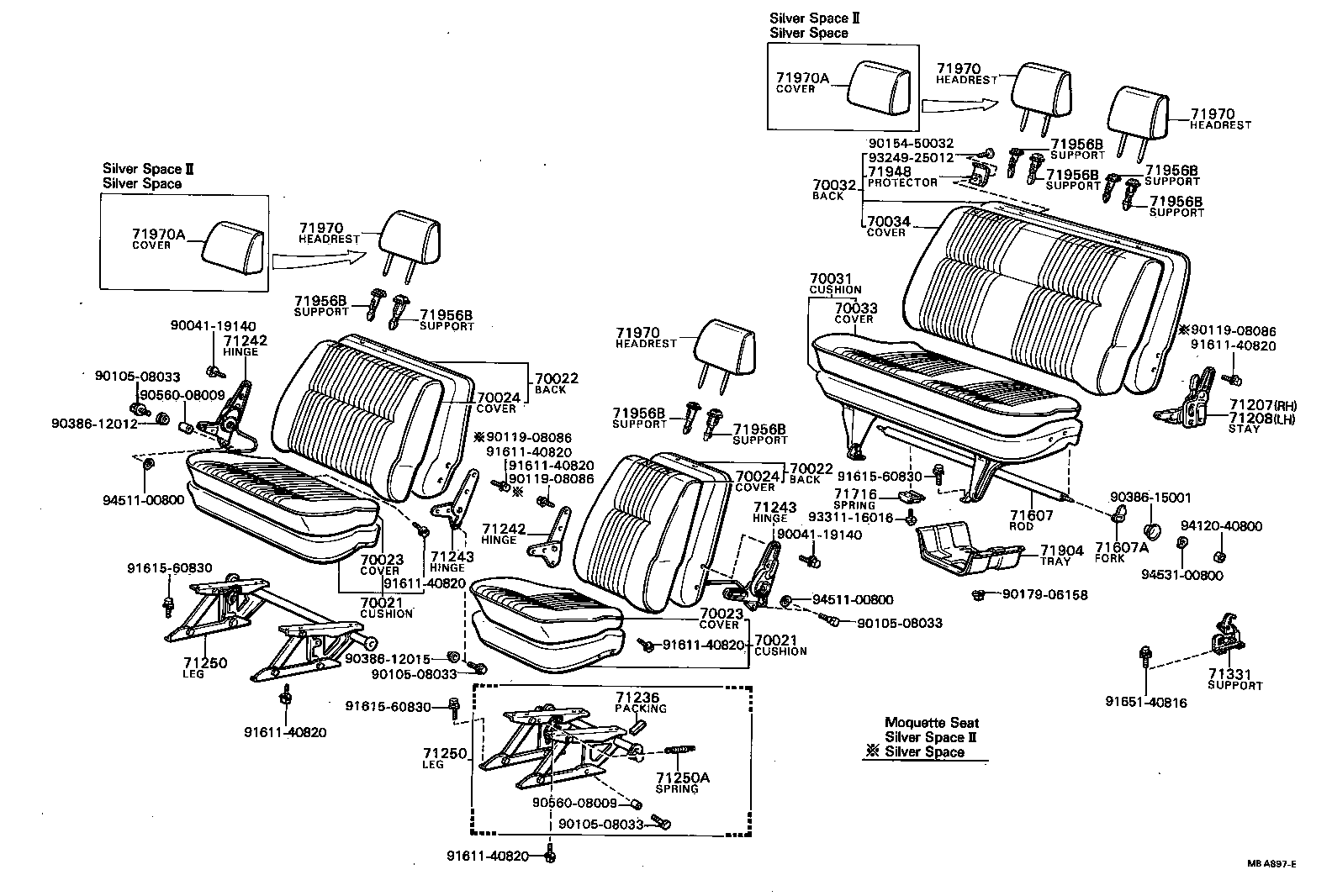 74716-87001 SPRING, JACK HANDLE SUPPORT product image