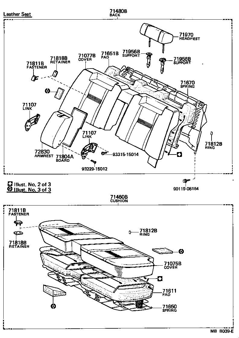 71650-30271 SPRING ASSY, REAR SEAT CUSHION product image