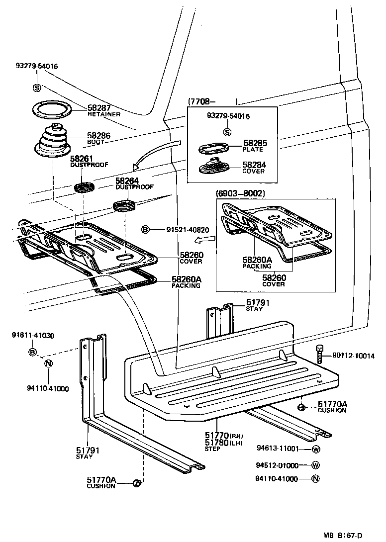51708-55022 STEP ASSY, FRONT, LH product image