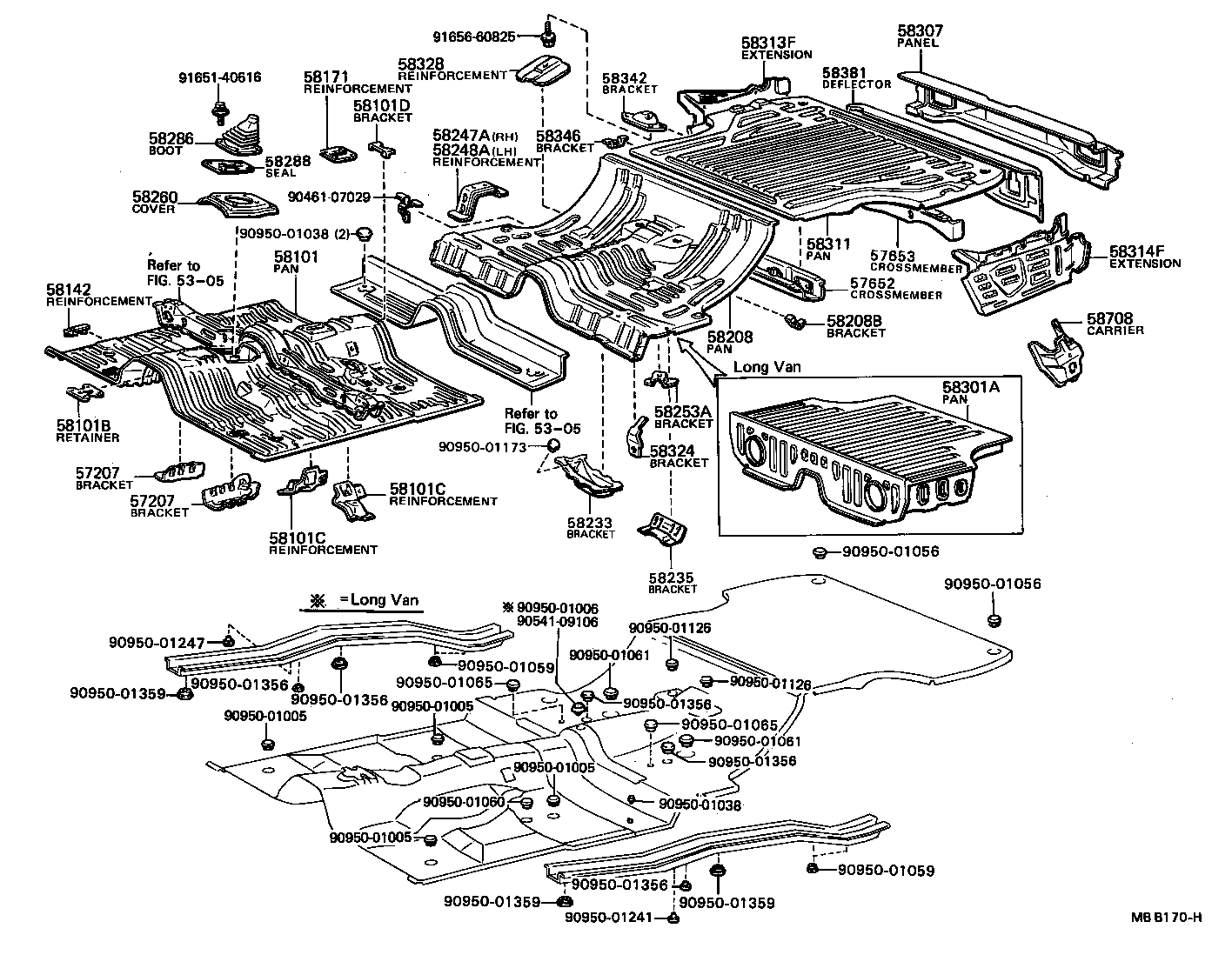 57207-12030 BRACKET SUB-ASSY, ENGINE REAR MOUNTING MEMBER product image