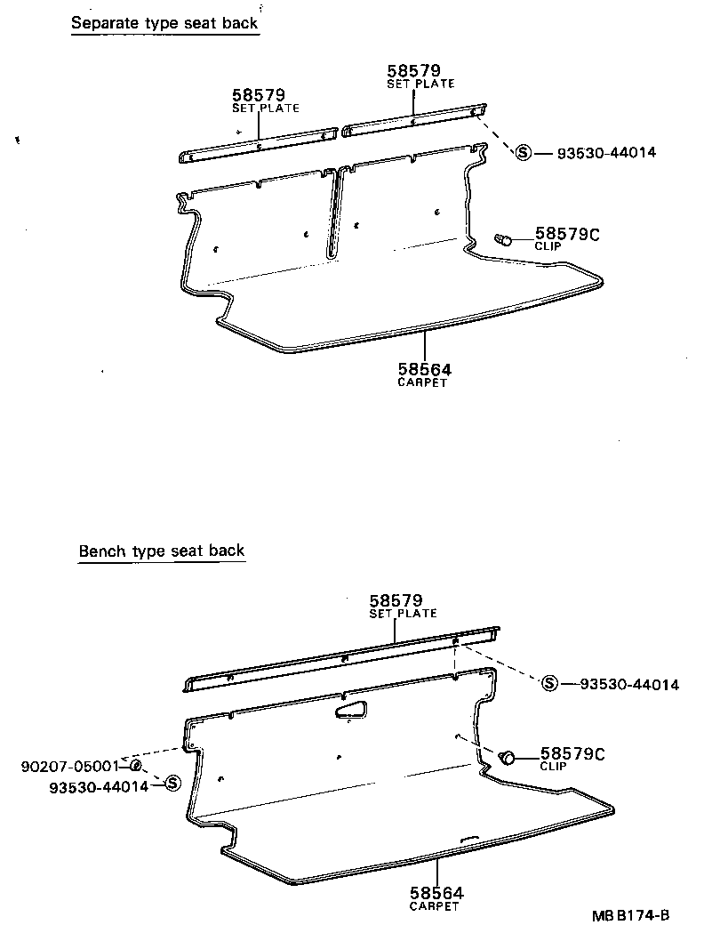 58401-13030 BOARD SUB-ASSY, DECK, NO.1 product image