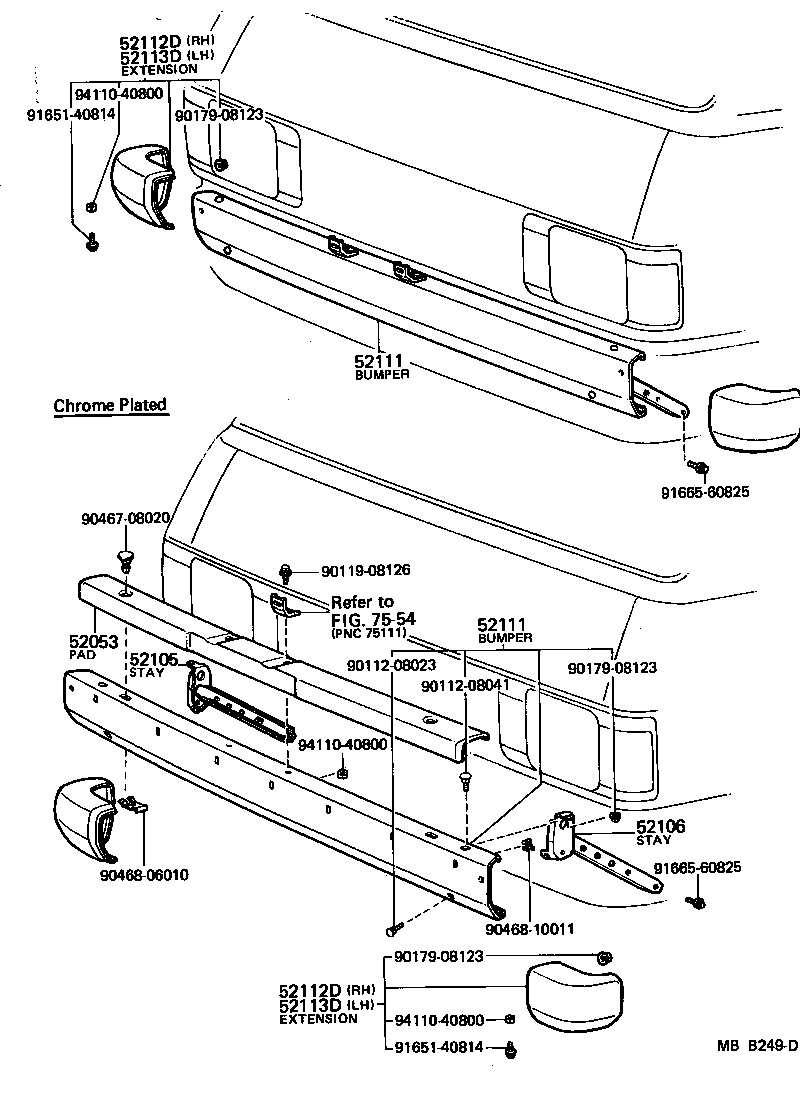 52041-95700 REINFORCEMENT SUB-ASSY, FRONT BUMPER, RH product image