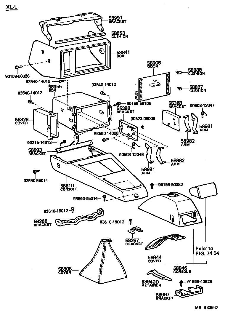 58808-10030 COVER SUB-ASSY, SHIFTING HOLE product image