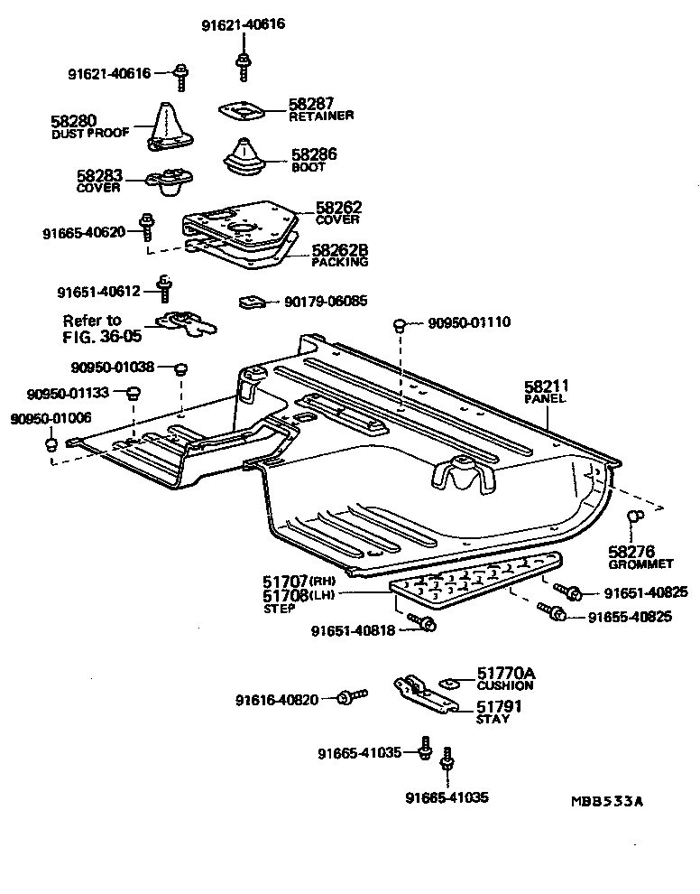 Toyota 58262-90084 COVER, TRANSMISSION