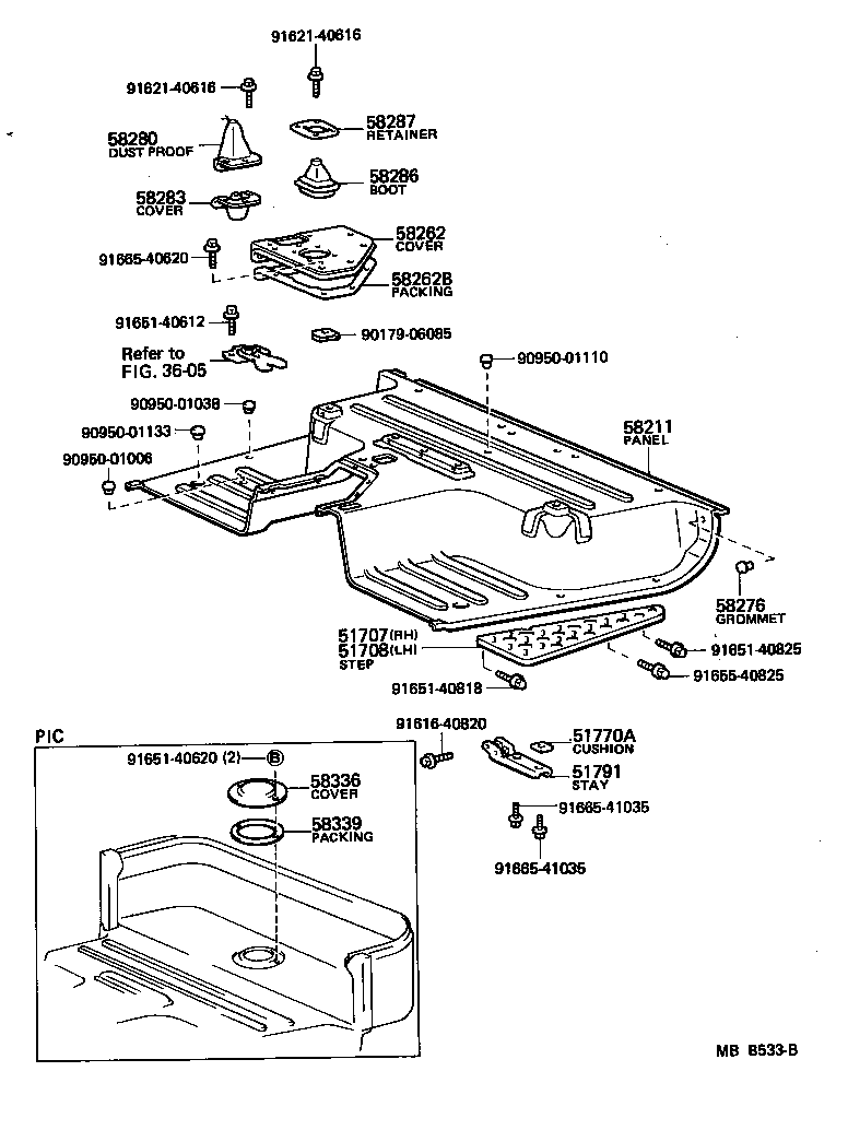 51701-90300 STAY, STEP product image