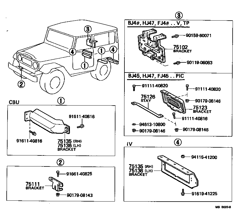 75101-60020 BRACKET, FRONT LICENSE PLATE product image