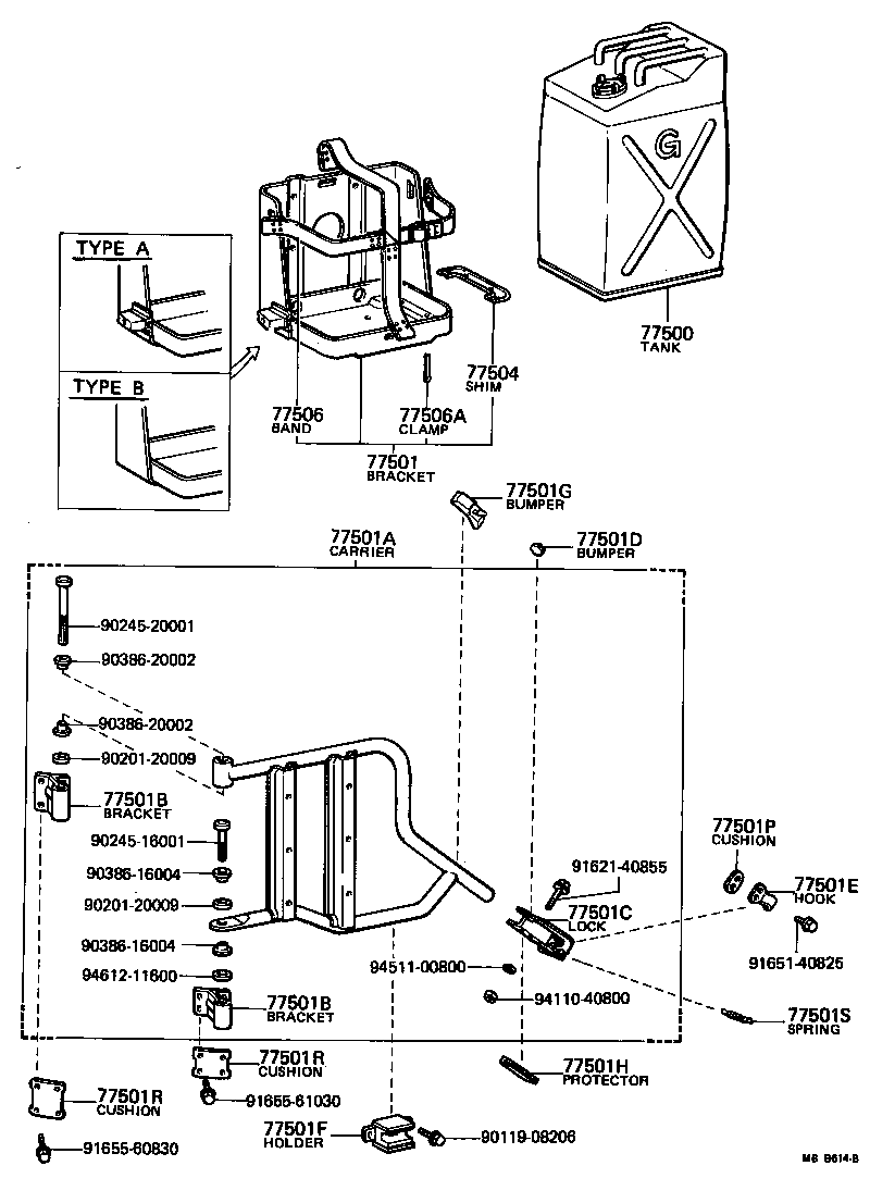23906-58010 HOSE, FUEL, NO.1 (FOR MAIN TUBE, NO.1) product image