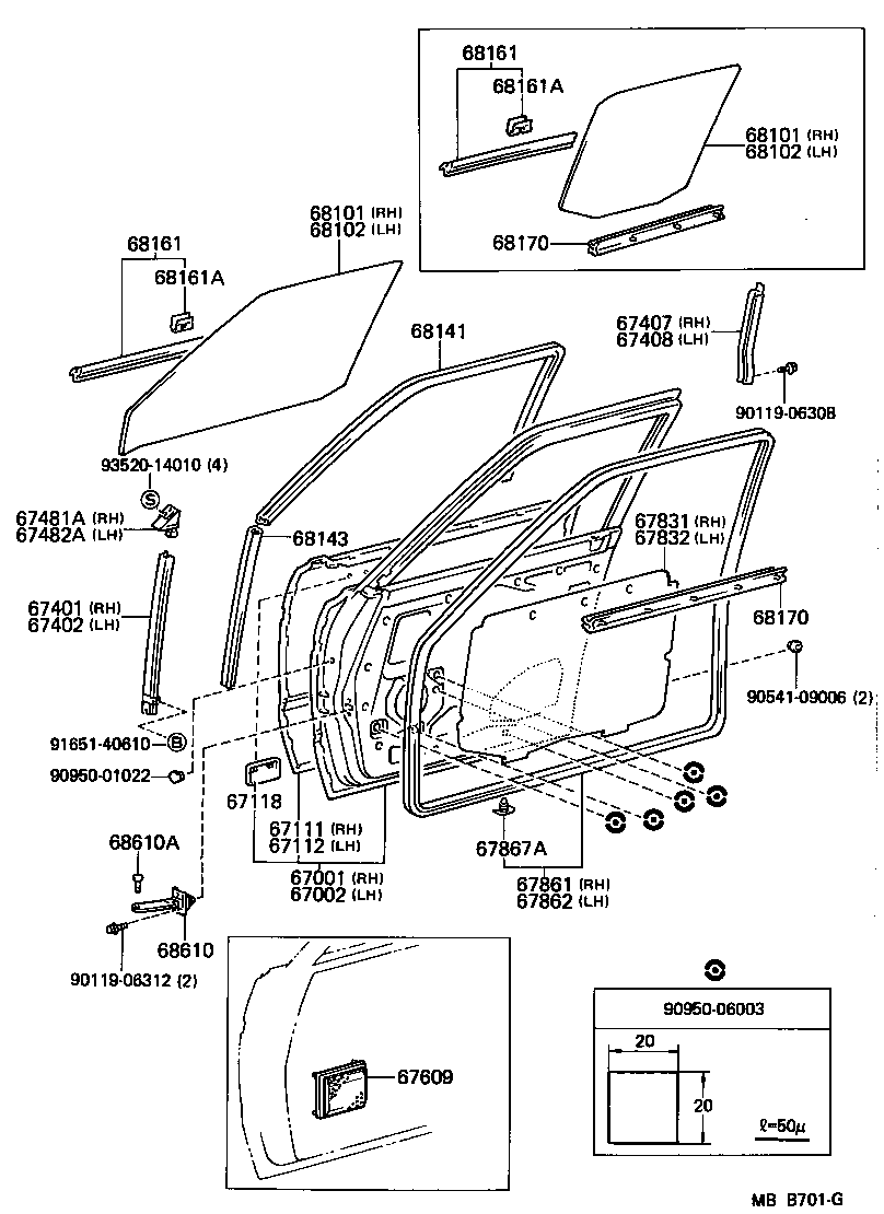 67112-90A09 PANEL, FRONT DOOR, OUTER LH product image