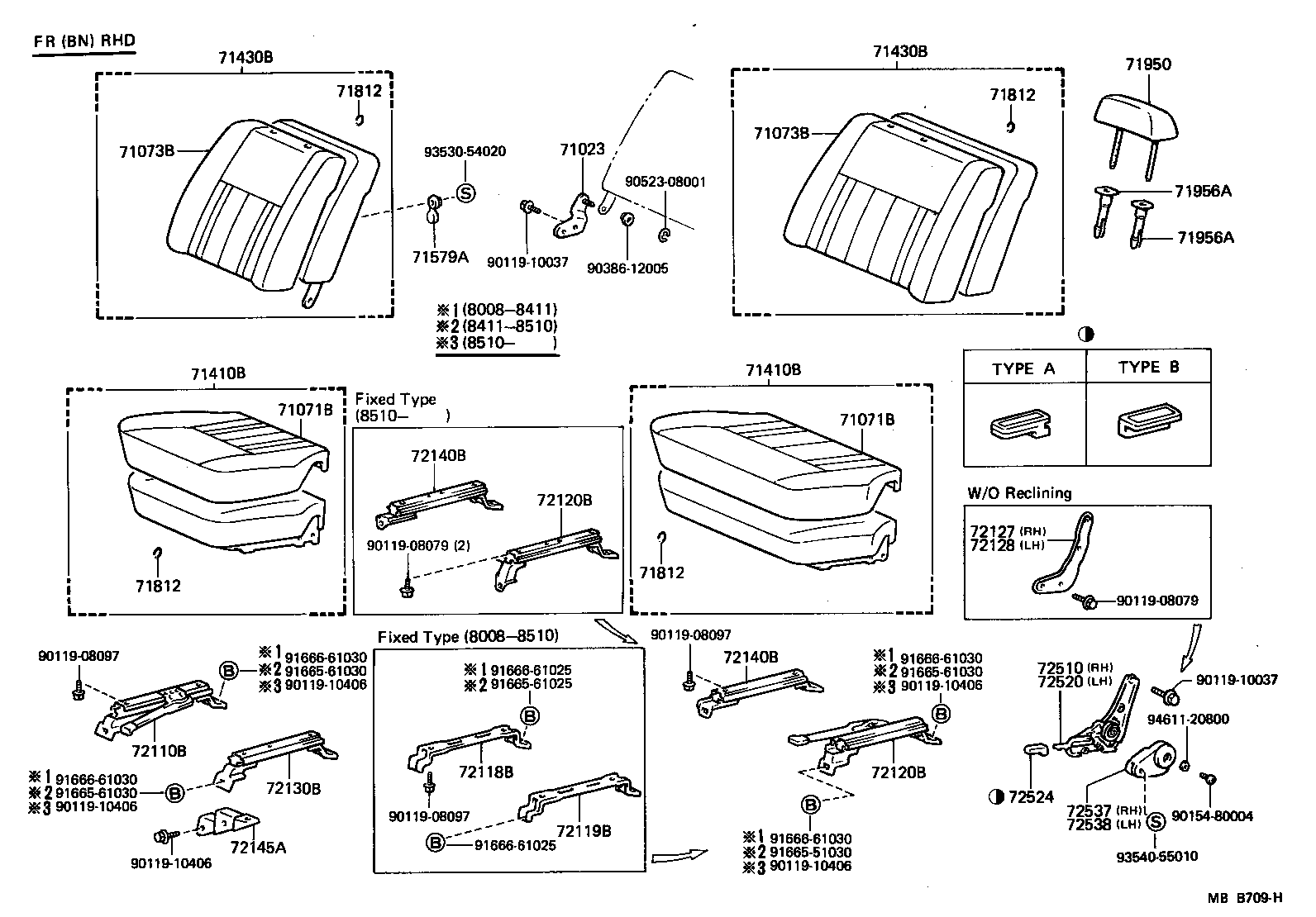 72750-90A01 ADJUSTER ASSY, LUMBAR SUPPORT product image
