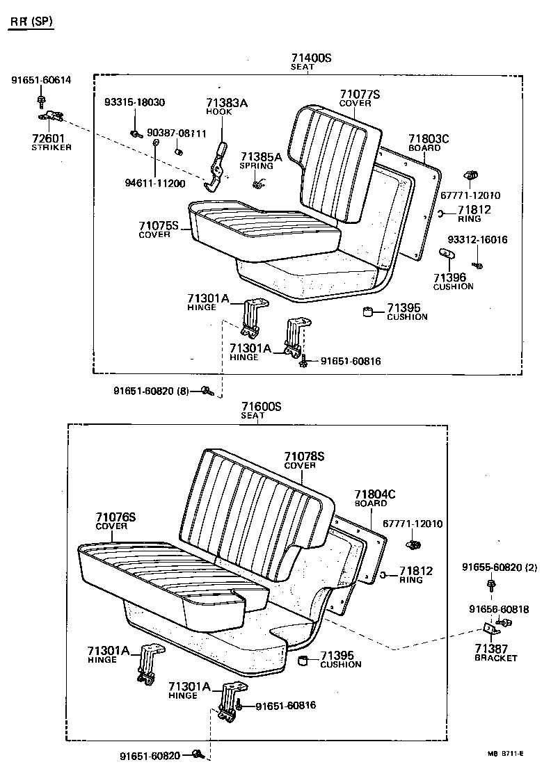 72750-90A01 ADJUSTER ASSY, LUMBAR SUPPORT product image