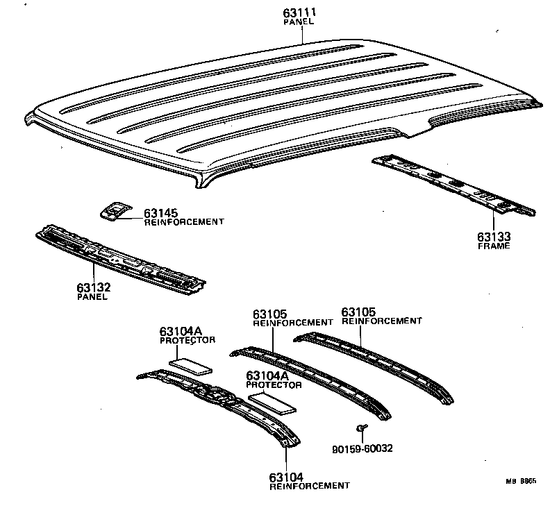 61824-30010 SHEET, SILENCER product image
