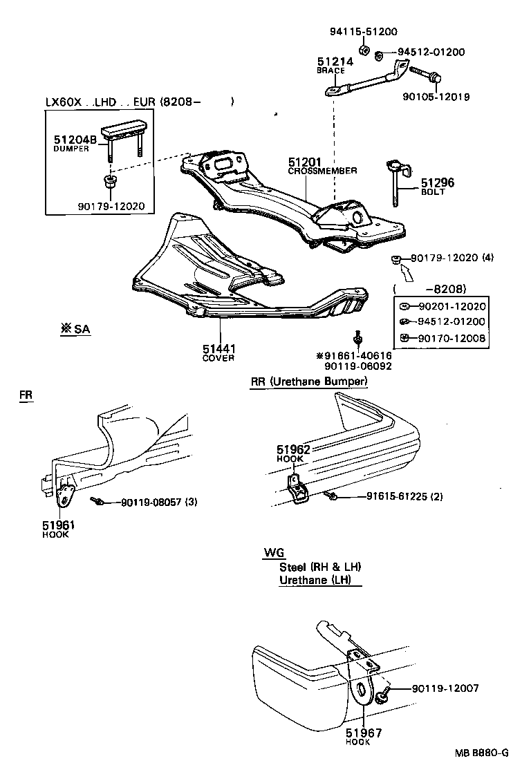 51441-22090 COVER, ENGINE UNDER, NO.1 product image