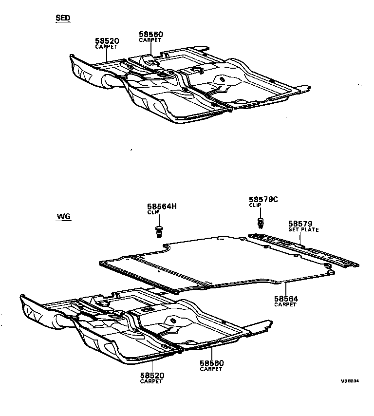 58510-22641-06 CARPET ASSY, FRONT FLOOR product image