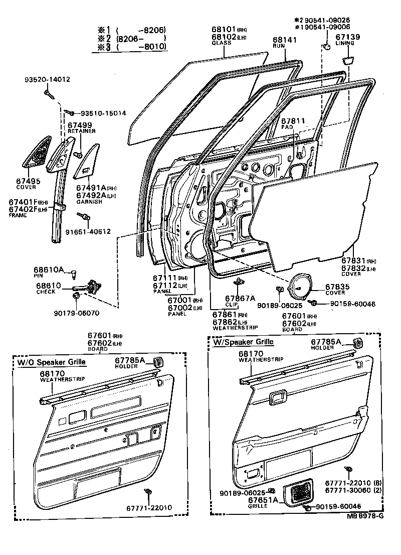 67112-22111 PANEL, FRONT DOOR, OUTER LH product image