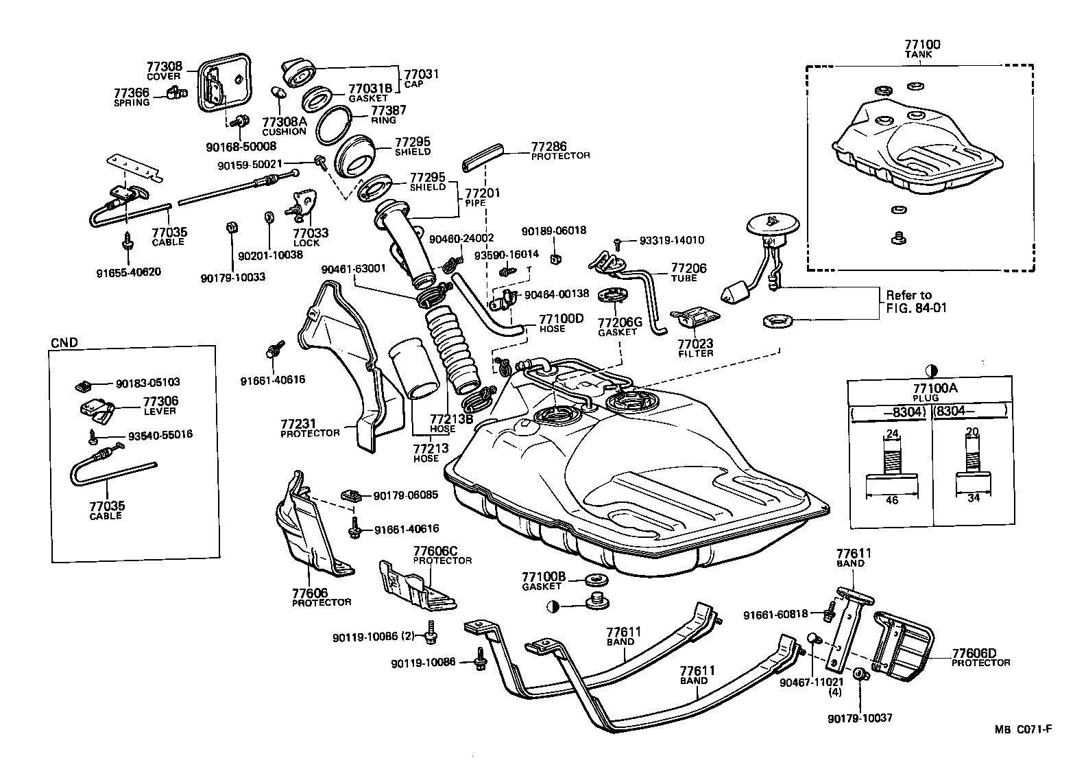 Toyota 77251-22250 TUBE, FUEL MAIN, NO.1