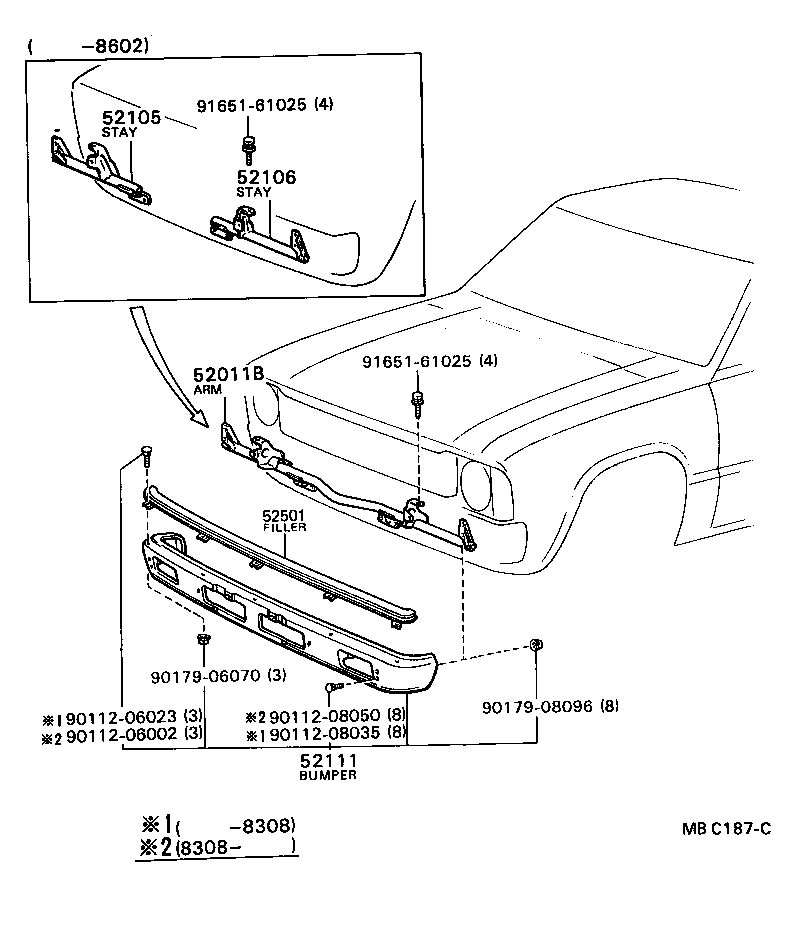 52111-92901 BUMPER ASSY, FRONT product image