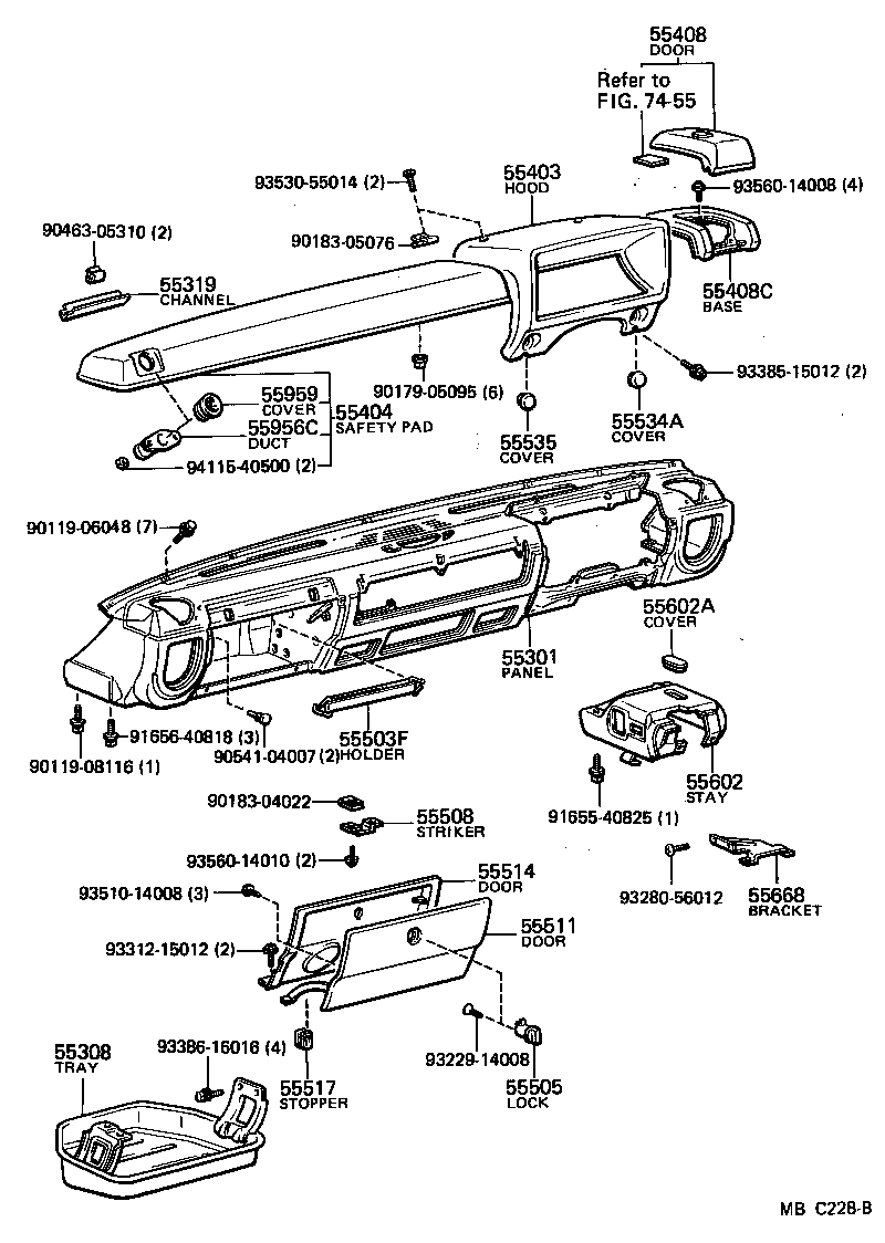 55950-95A01 NOZZLE SUB-ASSY, DEFROSTER, RH product image