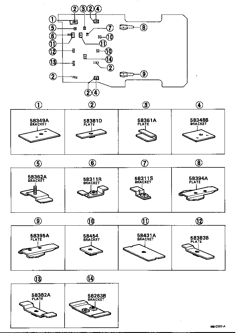 76607-87005 MUDGUARD, REAR product image