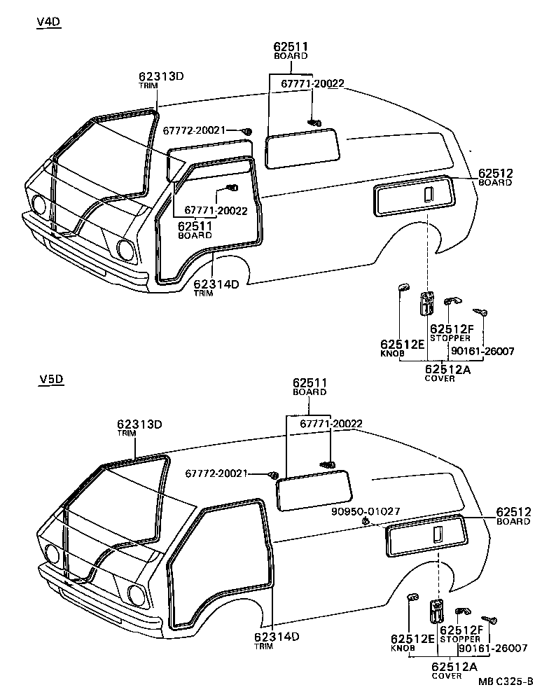 58601-87002 TRIM, QUARTER CARPET, SIDE, REAR product image