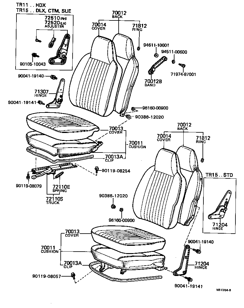 74716-87001 SPRING, JACK HANDLE SUPPORT product image