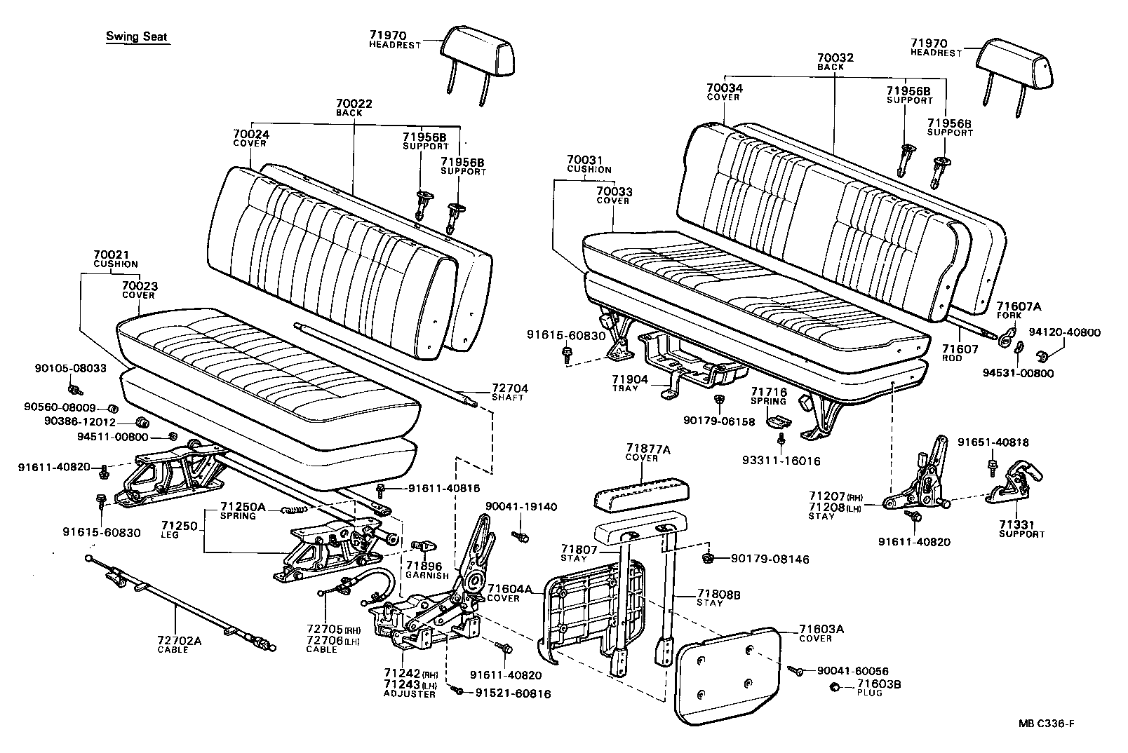 74716-87001 SPRING, JACK HANDLE SUPPORT product image