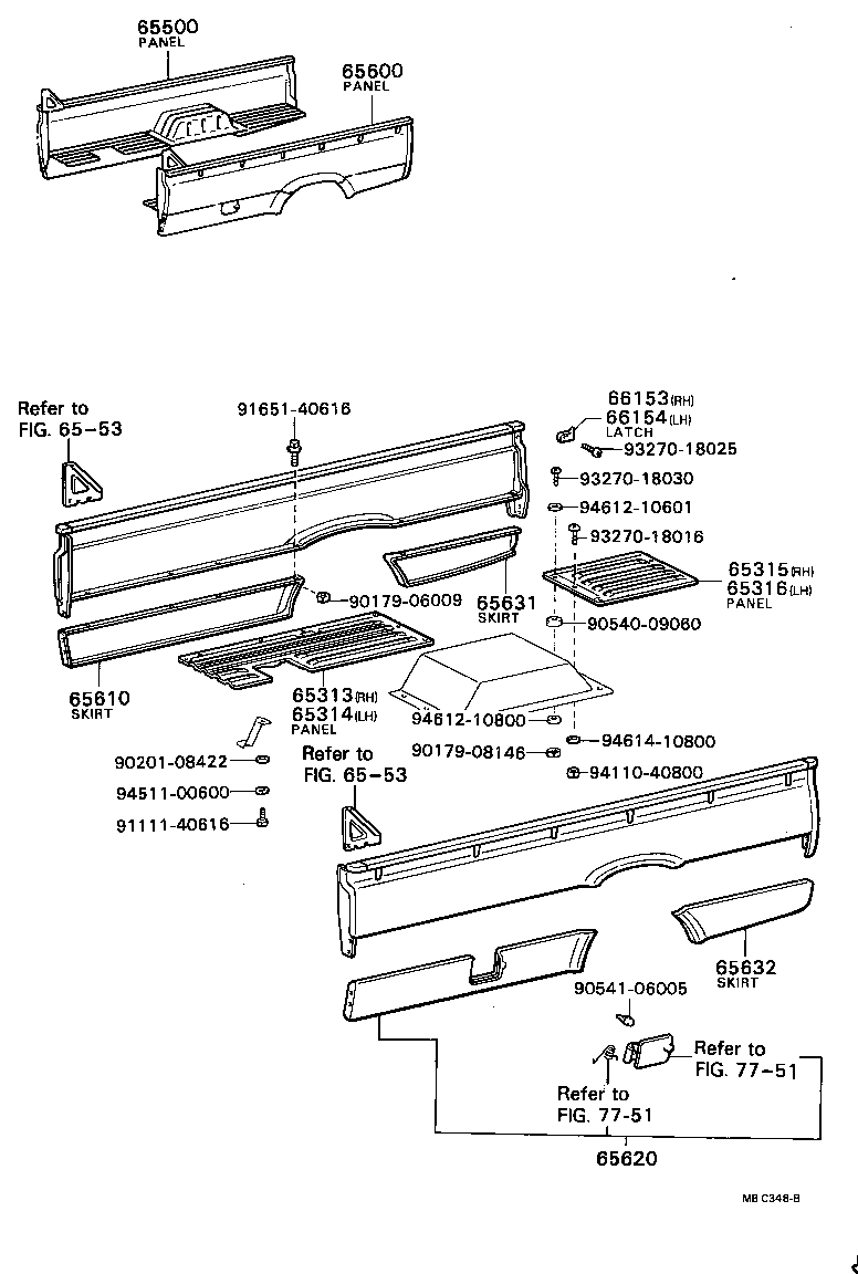 66780-95D00 SUPPORT SUB-ASSY, SIDE GATE, LH product image