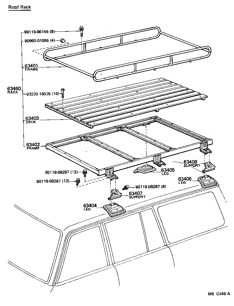 63111-90A02 PANEL, ROOF product image