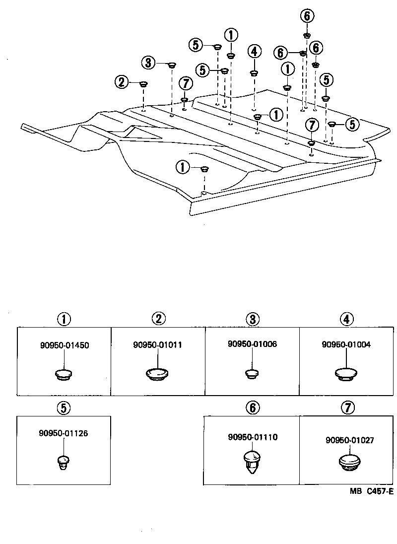 58111-90A55 PAN, FRONT FLOOR product image