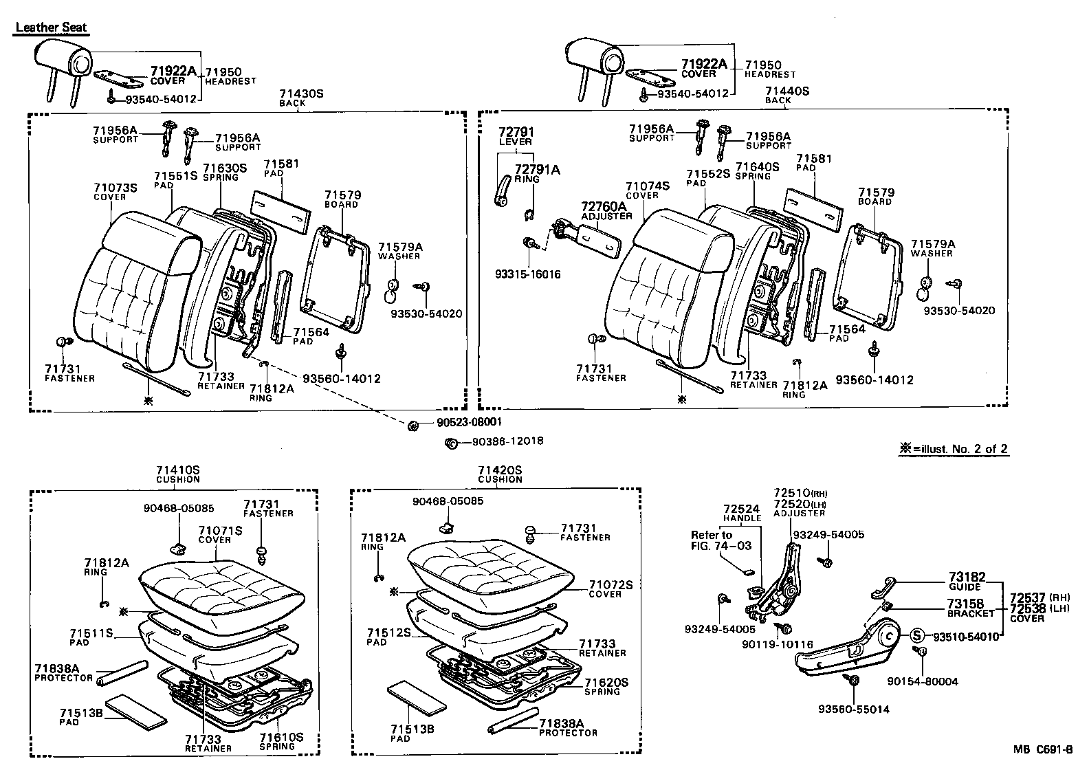 Thumbnail 2 for 71073-2A142-06