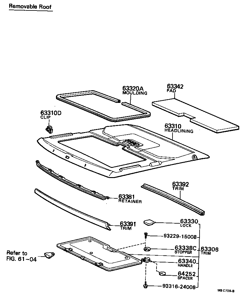 63306-12010 TRIM SUB-ASSY, SUNSHADE product image
